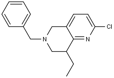 CAS#2758498-27-8|6-Benzyl-2-chloro-8-ethyl-5,6,7,8-tetrahydro-1,6-naphthyridine